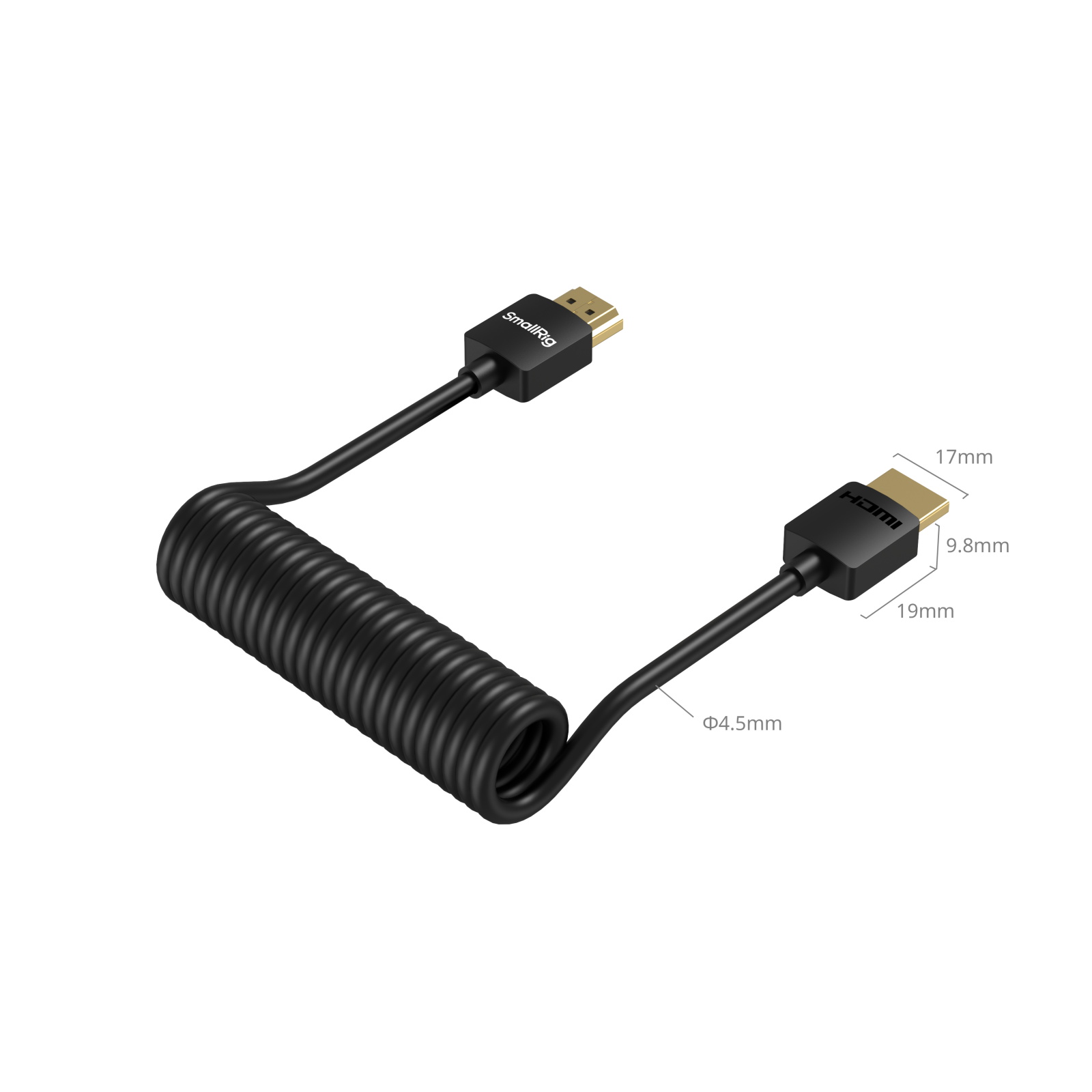 Coiled HDMI Data Cable (A to A) - immagine 6