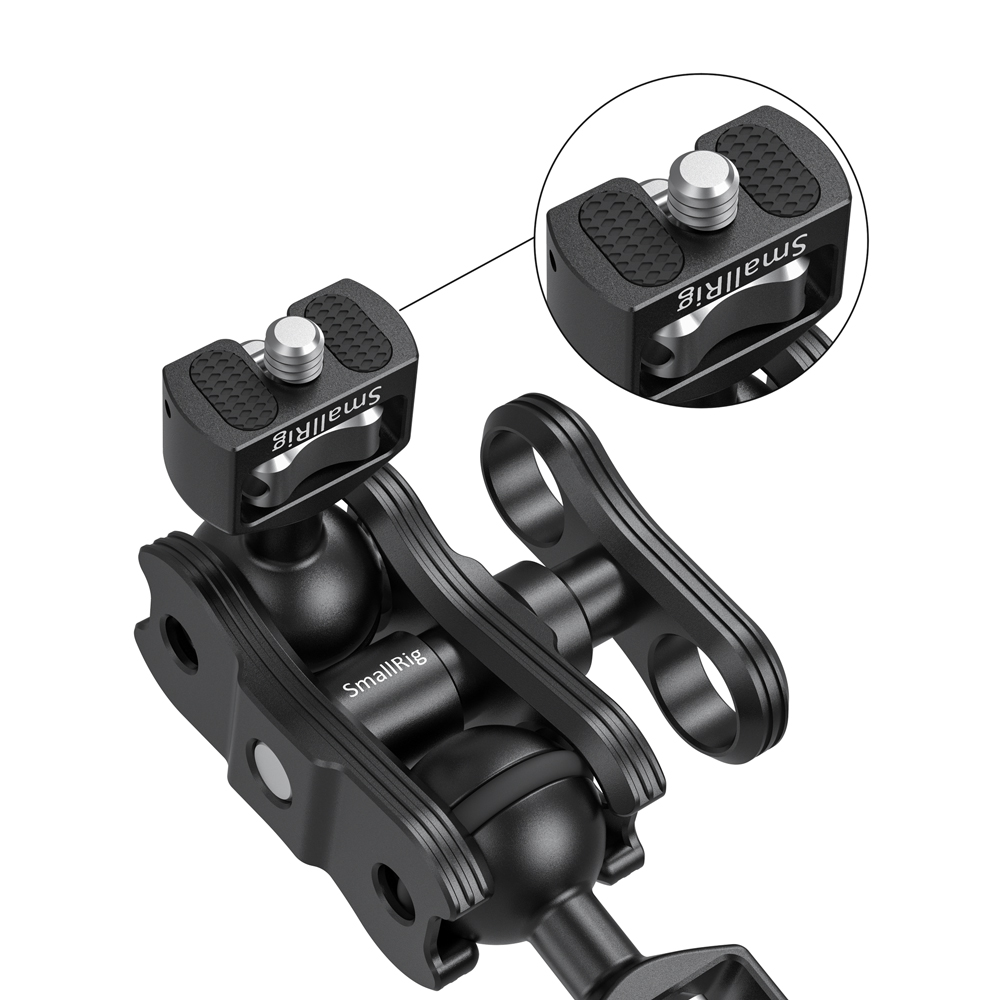 Articulating Arm with Dual Ball Heads (1/4”-20 Screw) - immagine 4
