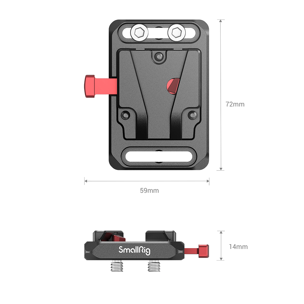 Mini V Mount Battery Plate - immagine 7