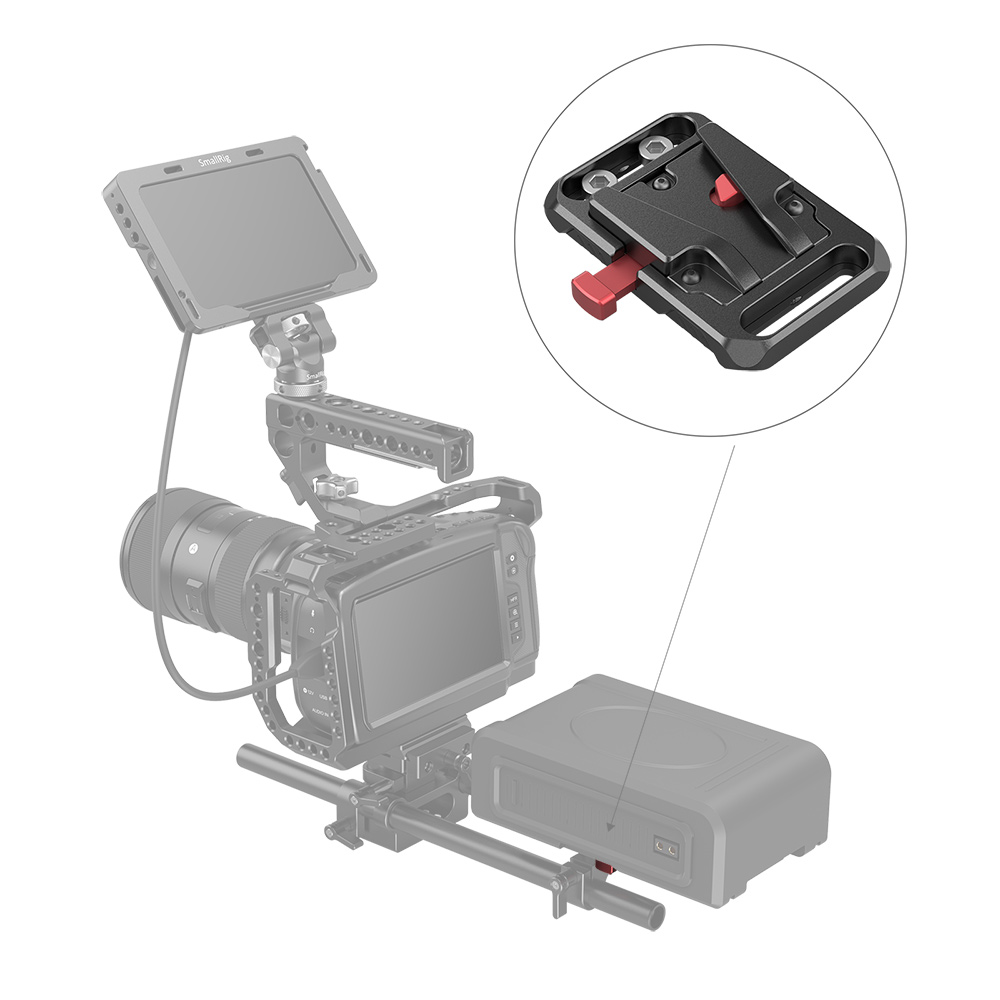 Mini V Mount Battery Plate - immagine 4