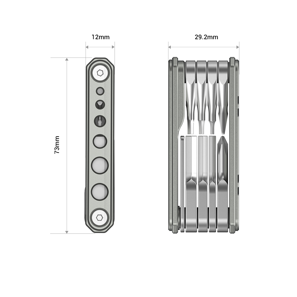 Universal 9-in-1 Folding Multi-Tool Kit for Videographers - immagine 8