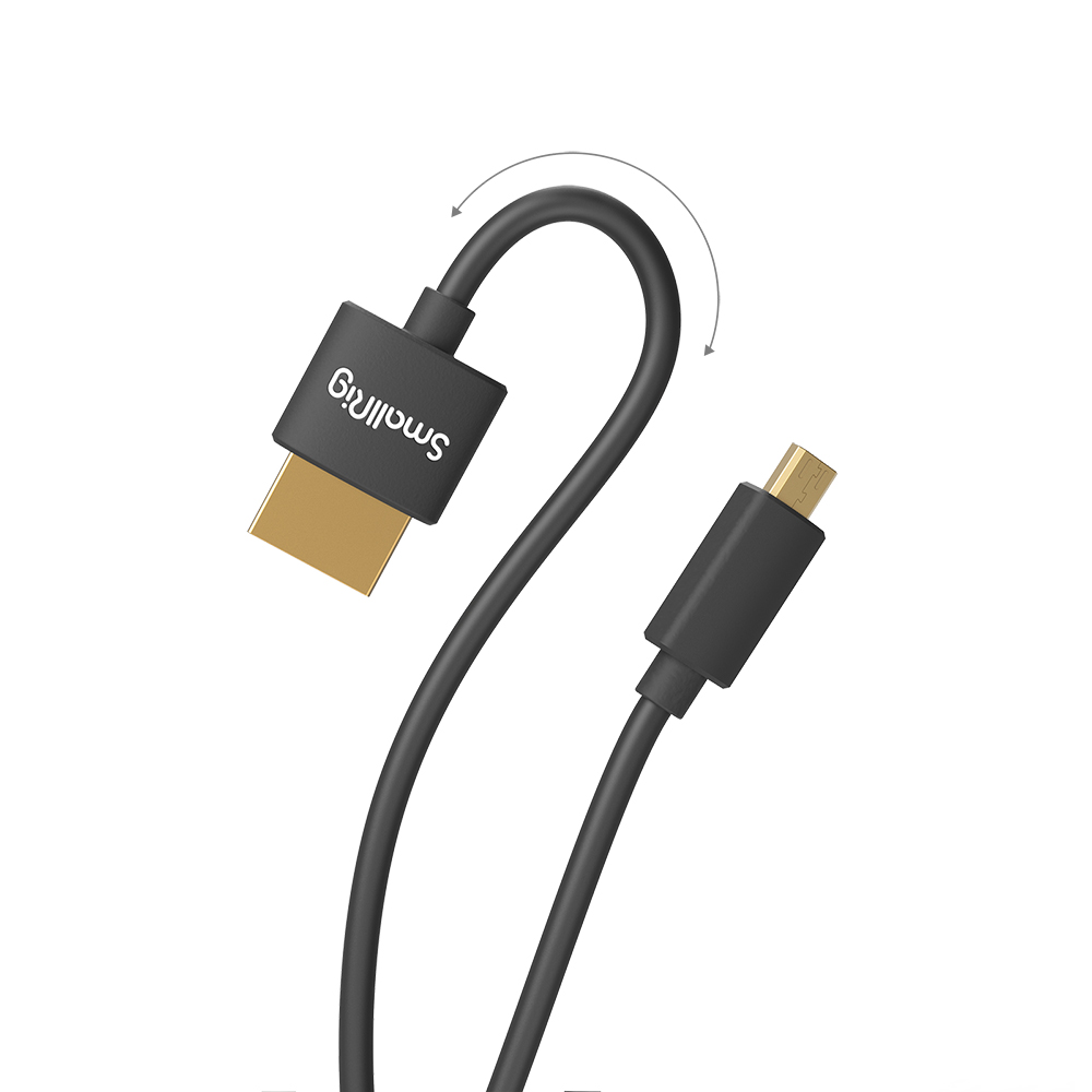 Ultra Slim 4K HDMI Cable (D to A) 55cm - immagine 3