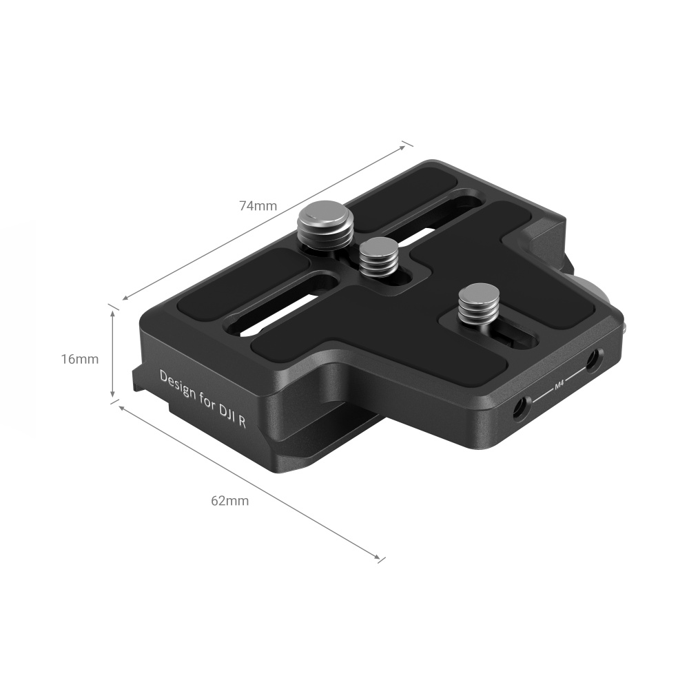 Extended Arca-Type Quick Release Plate for DJI RS 2 / RSC 2 / RS 3 / RS 3 Pro / RS 4 /RS 4 Pro /RS 5 - immagine 7