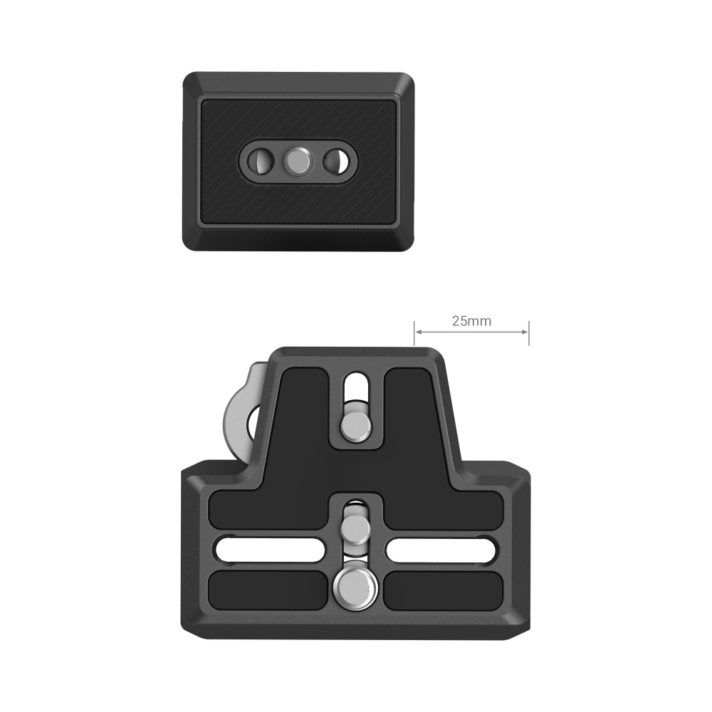 Extended Arca-Type Quick Release Plate for DJI RS 2 / RSC 2 / RS 3 / RS 3 Pro / RS 4 /RS 4 Pro /RS 5 - immagine 4