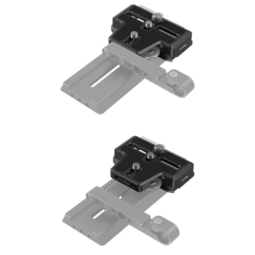 Extended Arca-Type Quick Release Plate for DJI RS 2 / RSC 2 / RS 3 / RS 3 Pro / RS 4 /RS 4 Pro /RS 5 - immagine 2
