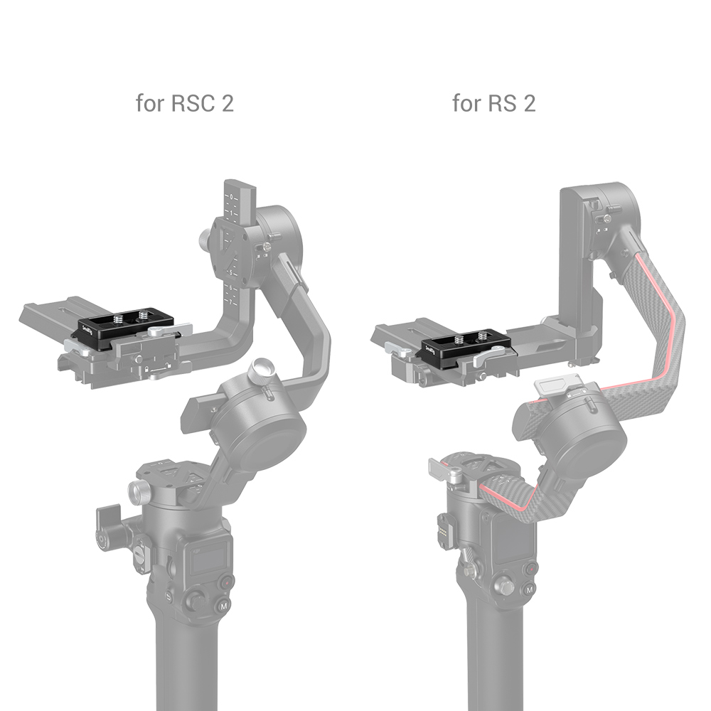 Arca-Type Quick Release Plate for DJI RS 2 / RSC 2 / RS 3 / RS 3 Pro / RS 4 / RS 4 Pro Gimbal - immagine 3