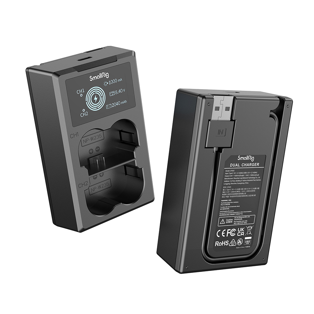 Camera Battery and Charger Kit for Fujifilm NP-W235 - immagine 3