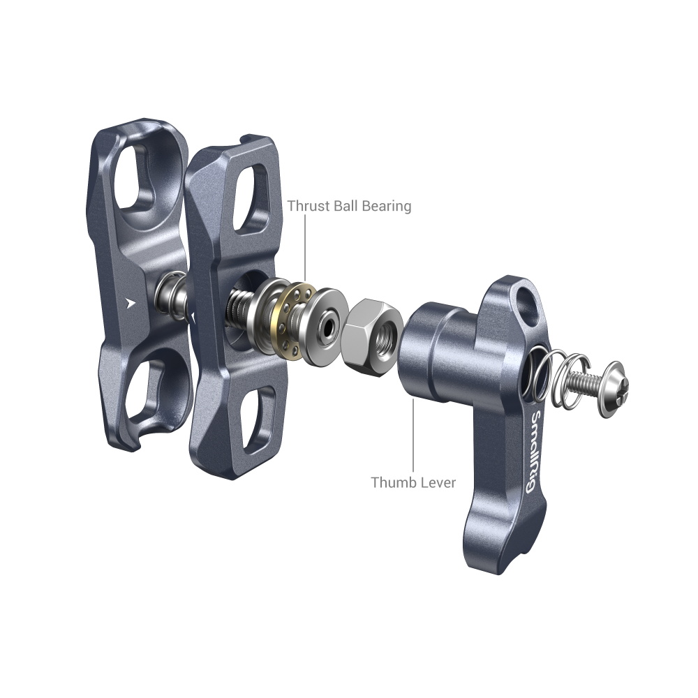 Magic Arm Support with Dual Ball Heads with 1/4"-20 Screws - immagine 2