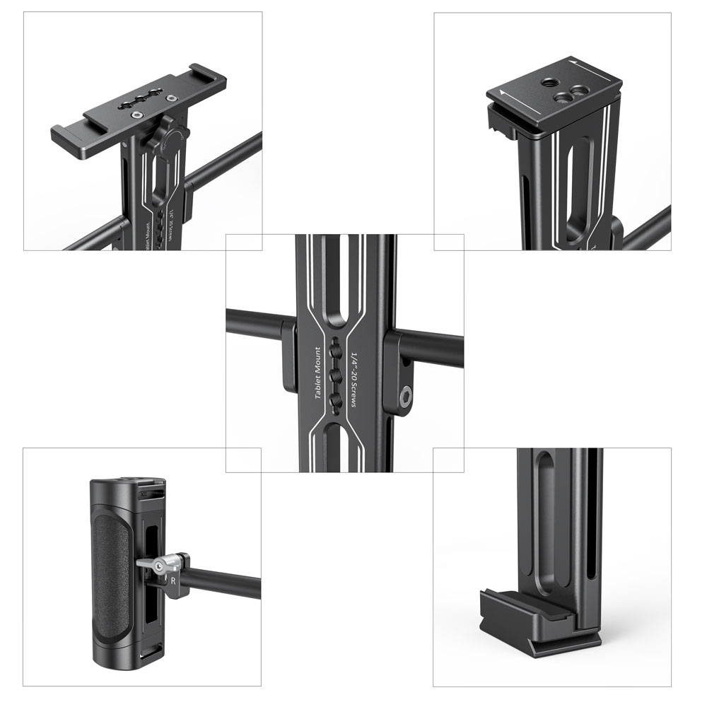 Tablet Mount with Dual Handgrip for iPad - immagine 4