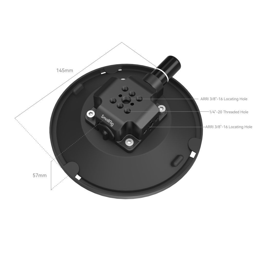 6″ Suction Cup Camera Mount - immagine 4