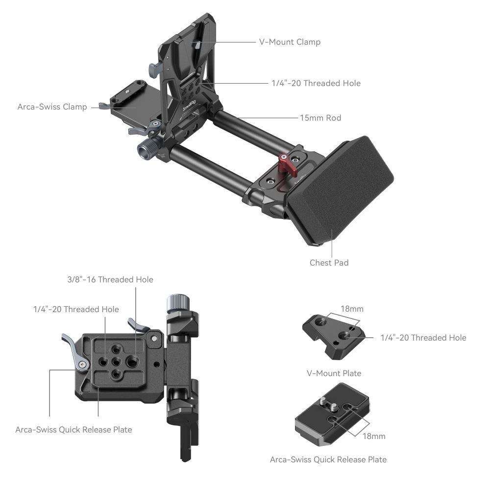 Advanced Compact V-Mount Battery Mounting System - immagine 2