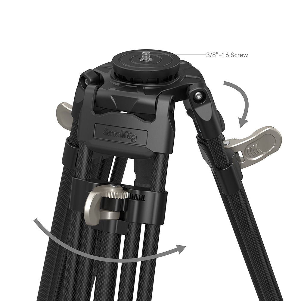 FreeBlazer Heavy-Duty Carbon Fiber Tripod - immagine 3