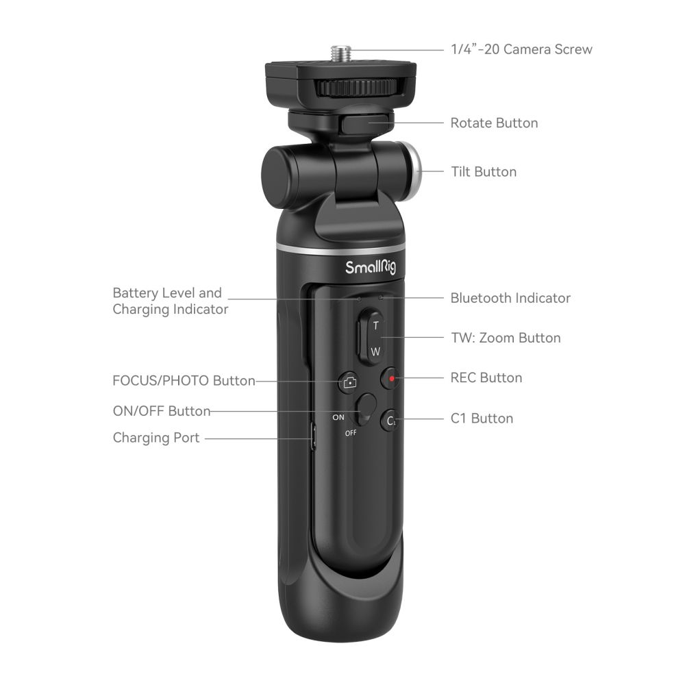 Vlogging Tripod Kit for Sony ZV-E1 / ZV-E10 / ZV-1 / ZV-1F - immagine 6