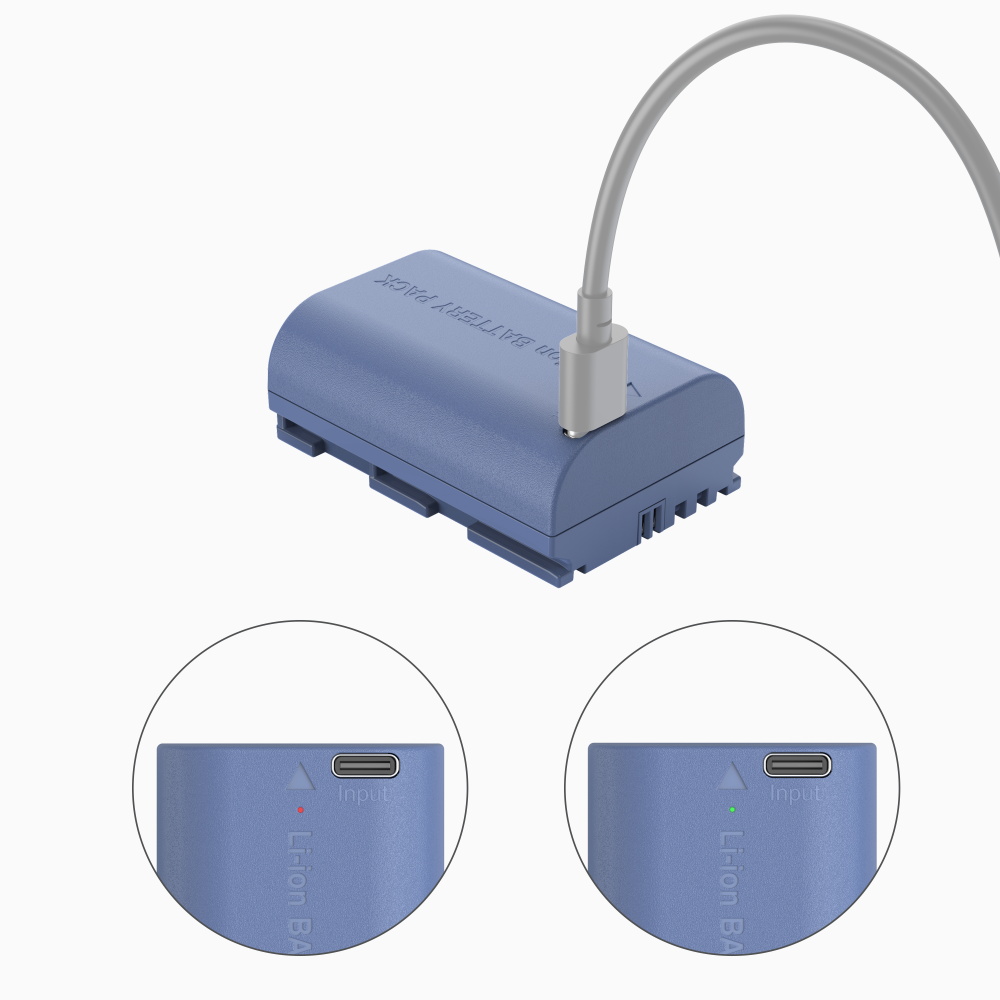 LP-E6NH USB-C Rechargeable Camera Battery - immagine 6