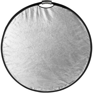 5-in-1 Collapsible Circular Reflector with Handle (22")
