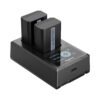 Camera Battery and Charger Kit for Sony NP-FW50