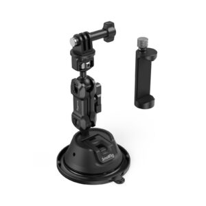 Portable Suction Cup Mount Support Kit for Action Cameras/Mobile Phones SC-1K