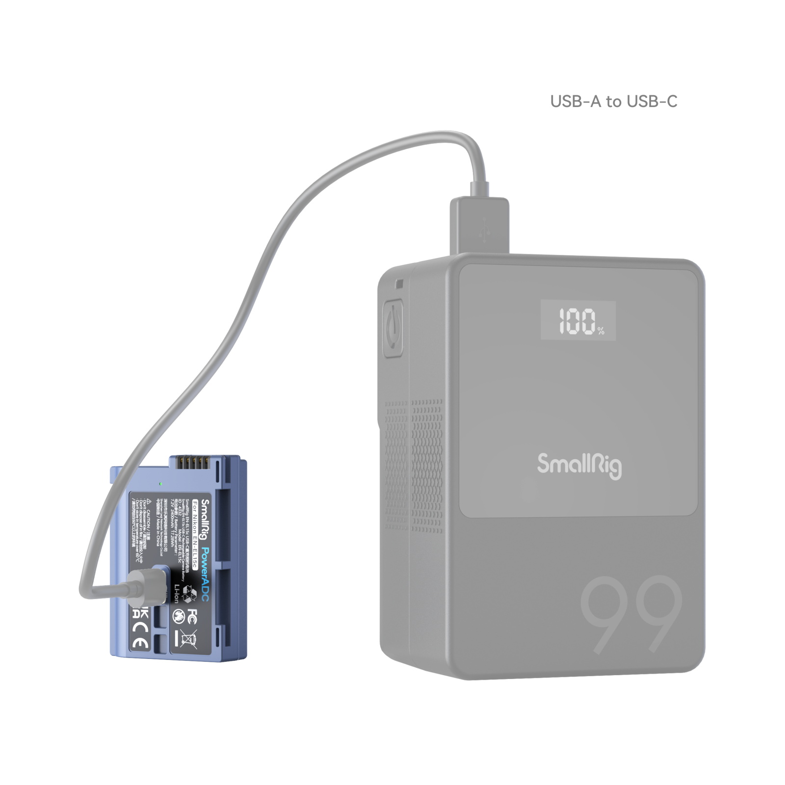 EN-EL15c USB-C Rechargeable Camera Battery for Nikon ZR /Z8 /Z7II /Z7 /Z6II /Z6 /Z5 /Zf - immagine 7