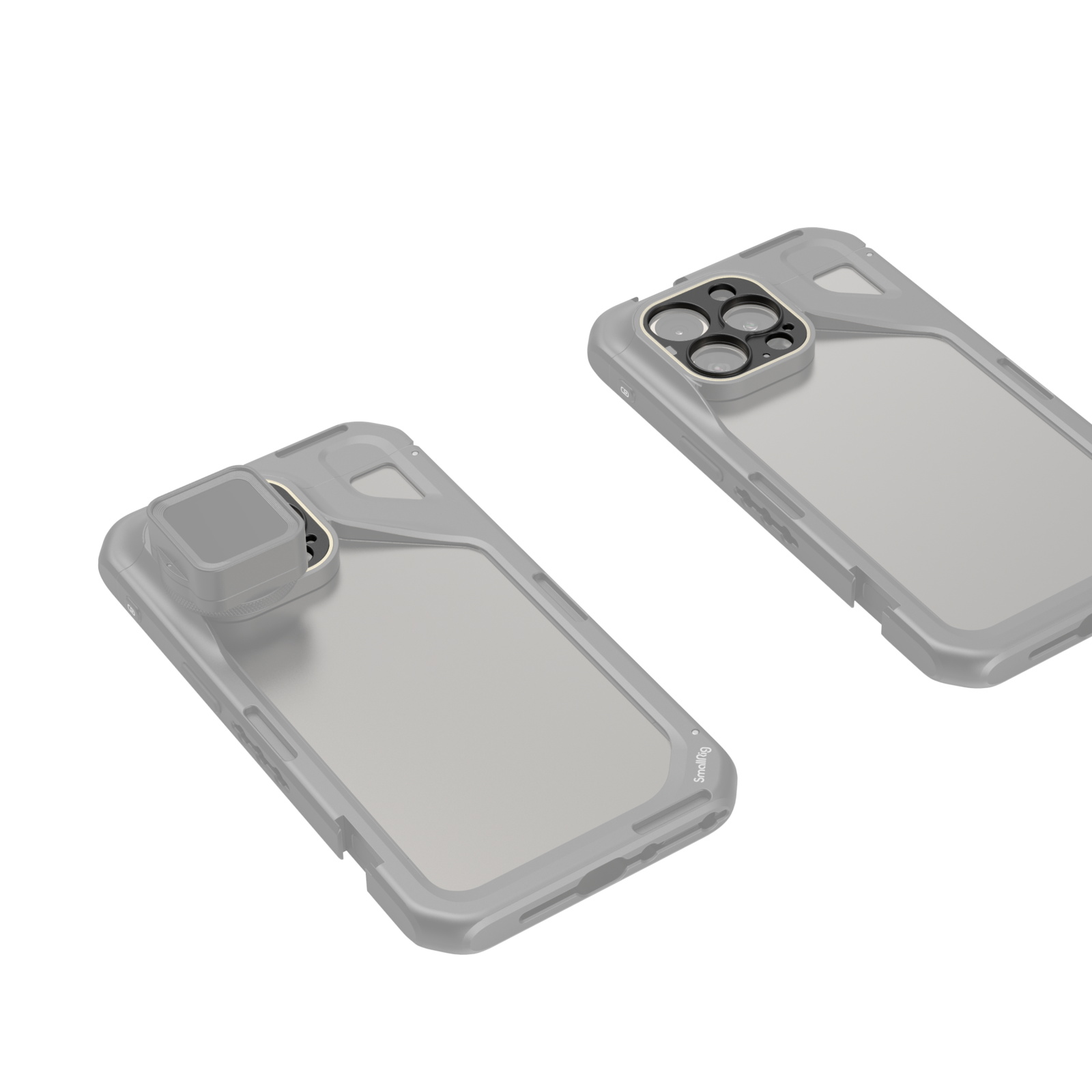 17mm Threaded Lens Back Mount Plate for iPhone 15 Pro Max / 15 Pro Cage - immagine 4