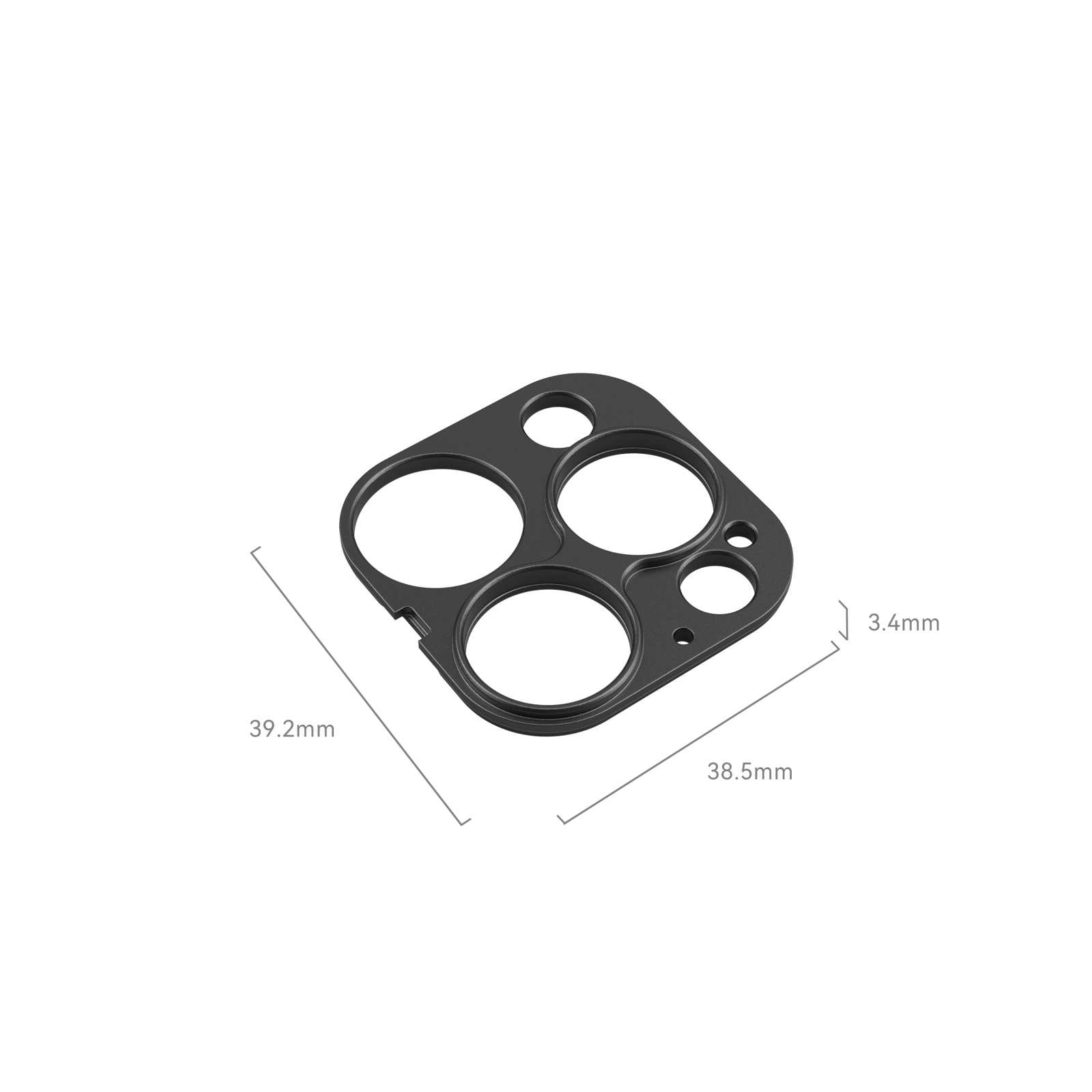 17mm Threaded Lens Back Mount Plate for iPhone 15 Pro Max / 15 Pro Cage - immagine 2
