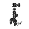 Crab-Shaped Clamp Kit with Ballhead Magic Arm
