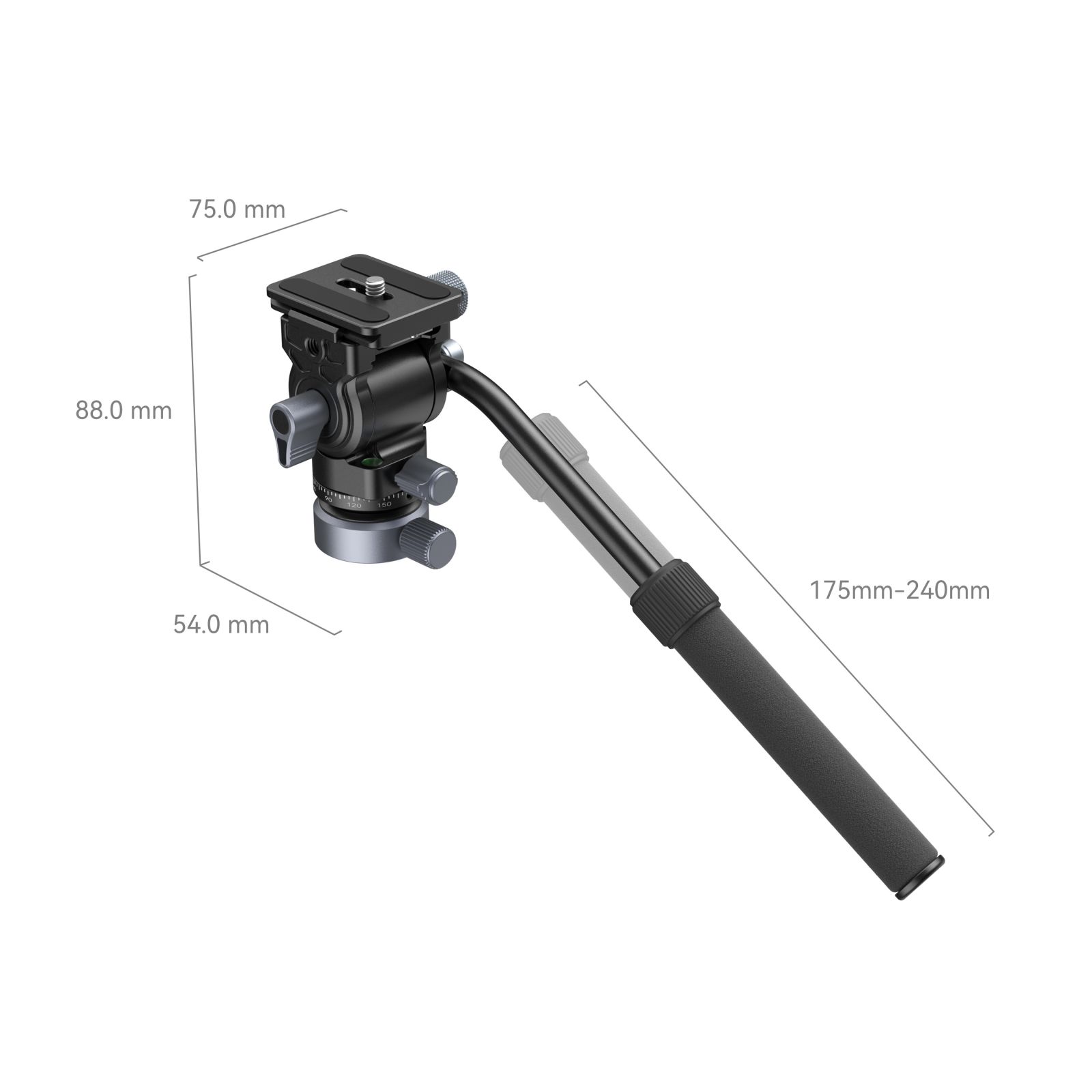 Video Head with Leveling Base CH20 - immagine 7