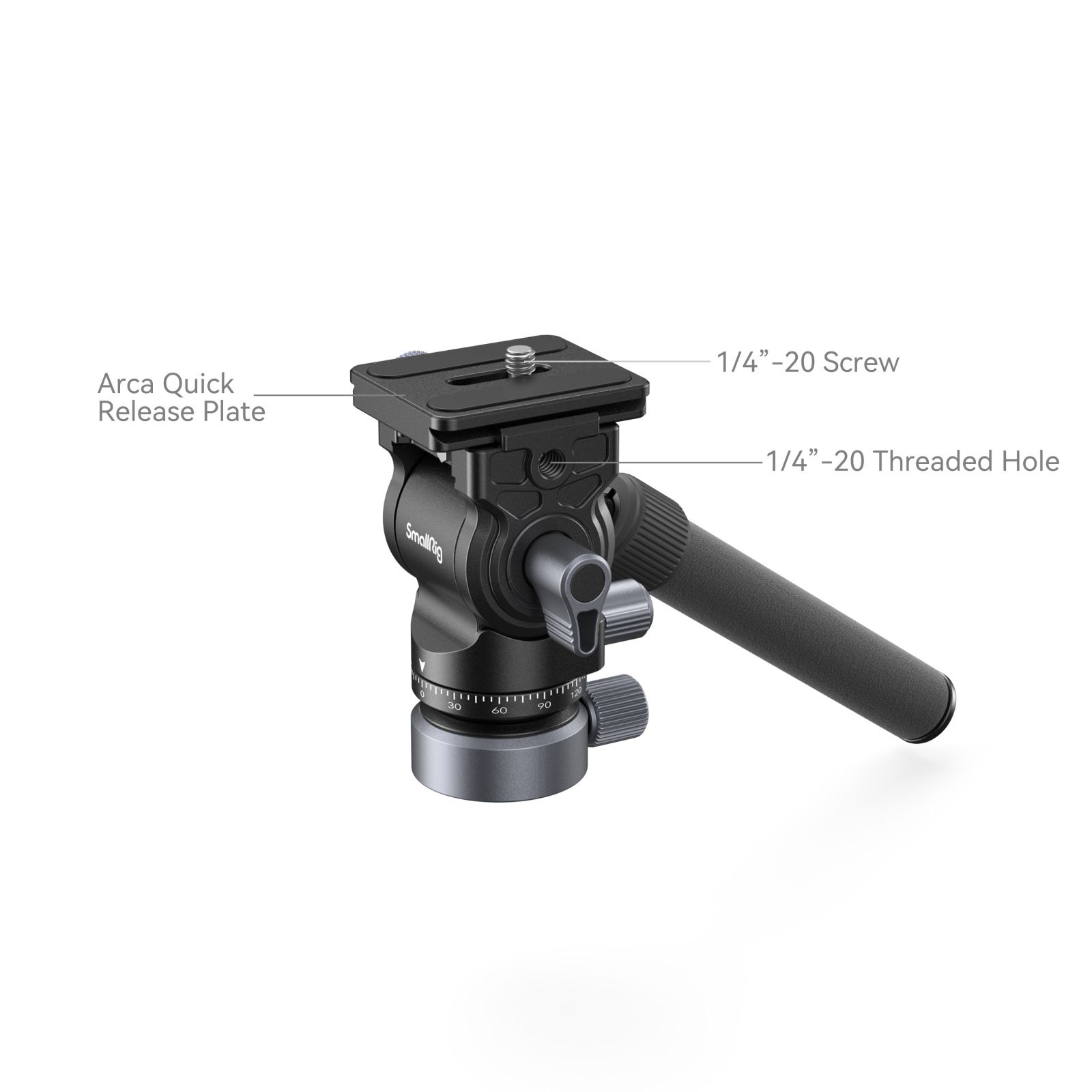 Video Head with Leveling Base CH20 - immagine 3