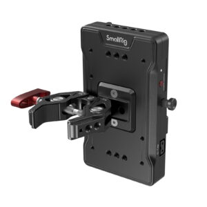 Advanced V-Mount Battery Mount Plate with Crab-Shaped Clamp