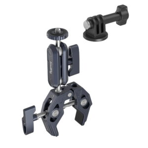 Crab-Shaped Clamp with Ballhead Magic Arm