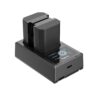 Camera Battery and Charger Kit for Sony NP-FZ100