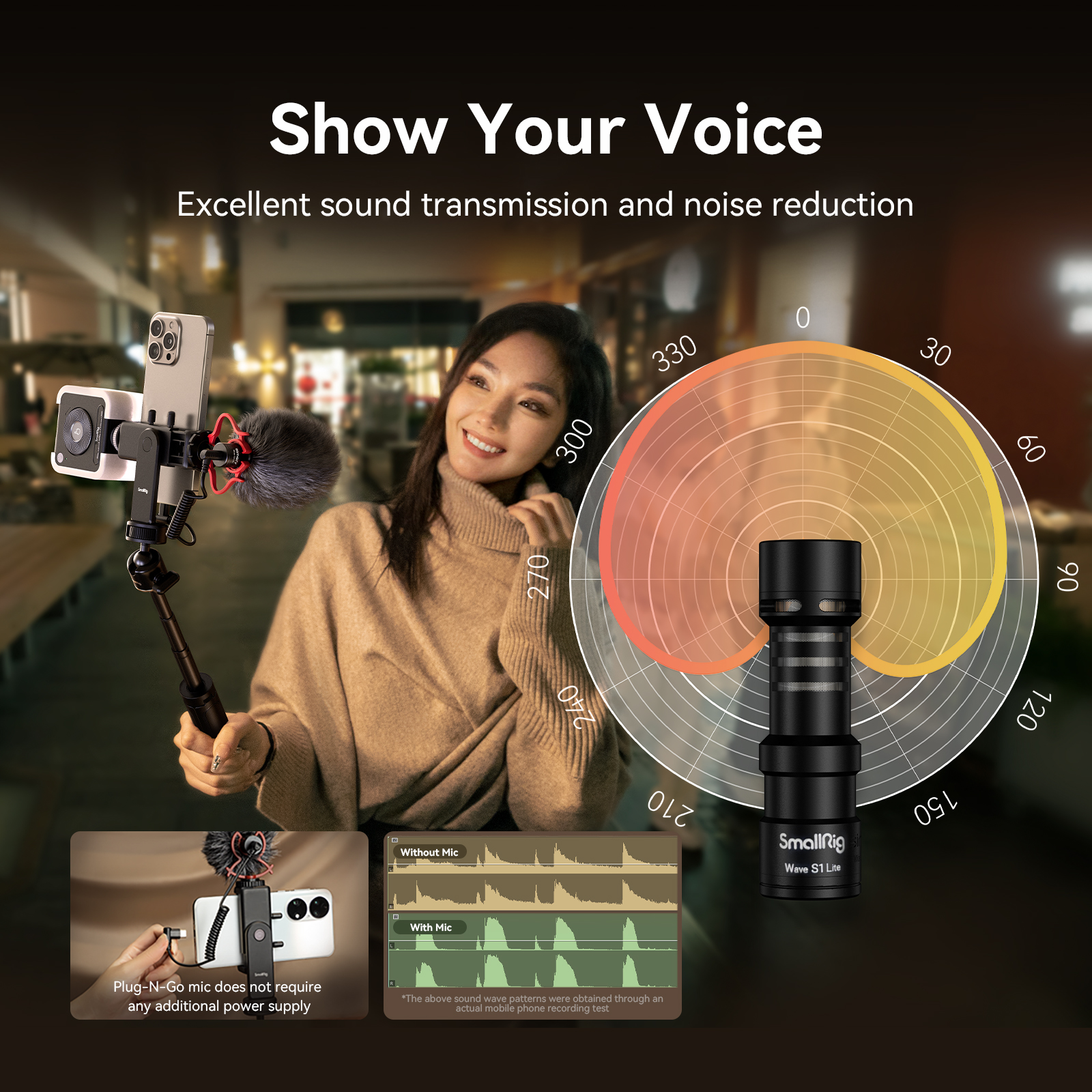 Smartphone Vlog Tripod Kit VK-50 Advanced Version - immagine 9