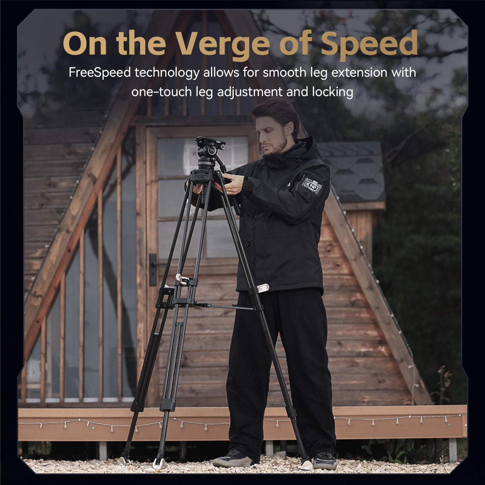 FreeBlazer Counterbalance Carbon Fiber Video Tripod Kit AD-Pro8 - immagine 5