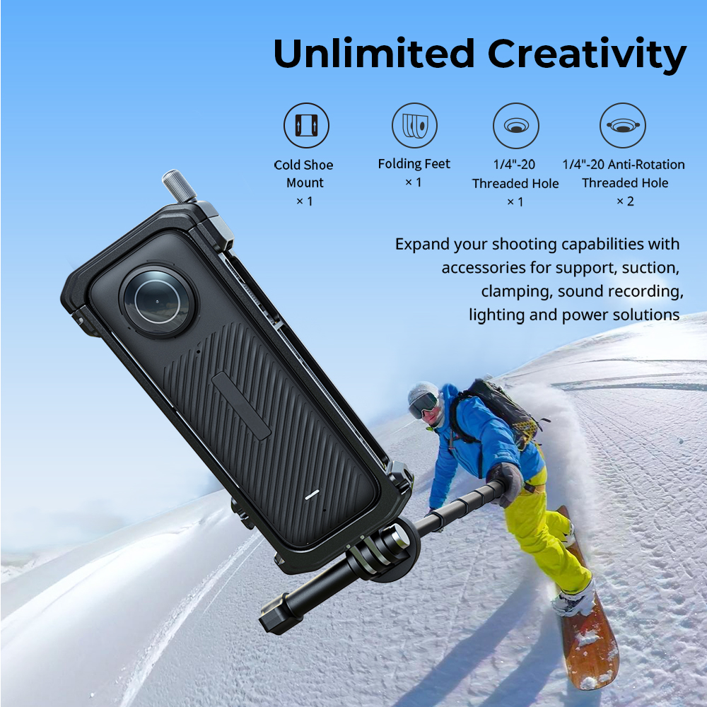 Cage for Insta360 X4 - immagine 4