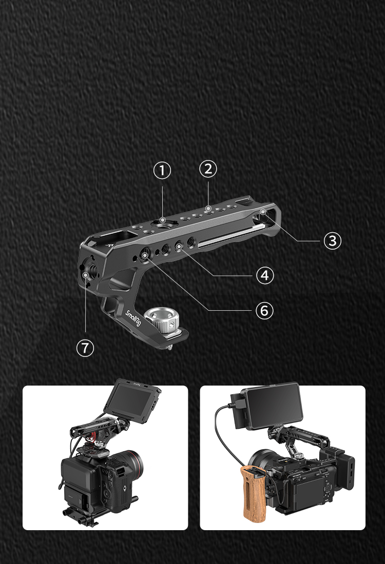 All-In-One Structure, with Multiple Mounting Points