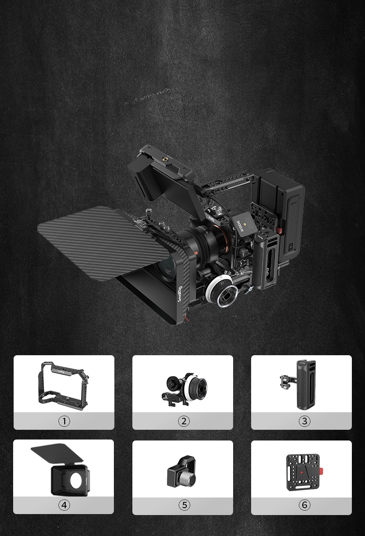 Cage for Sony Alpha7IV/ Alpha7S Ill /Alpha 1 / Alpha 7R IV