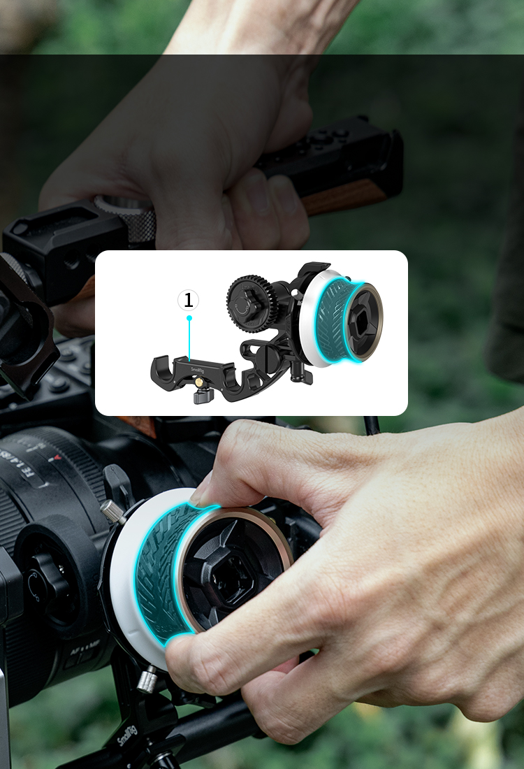 Anti-slip and Anti-sweat Focus Knob