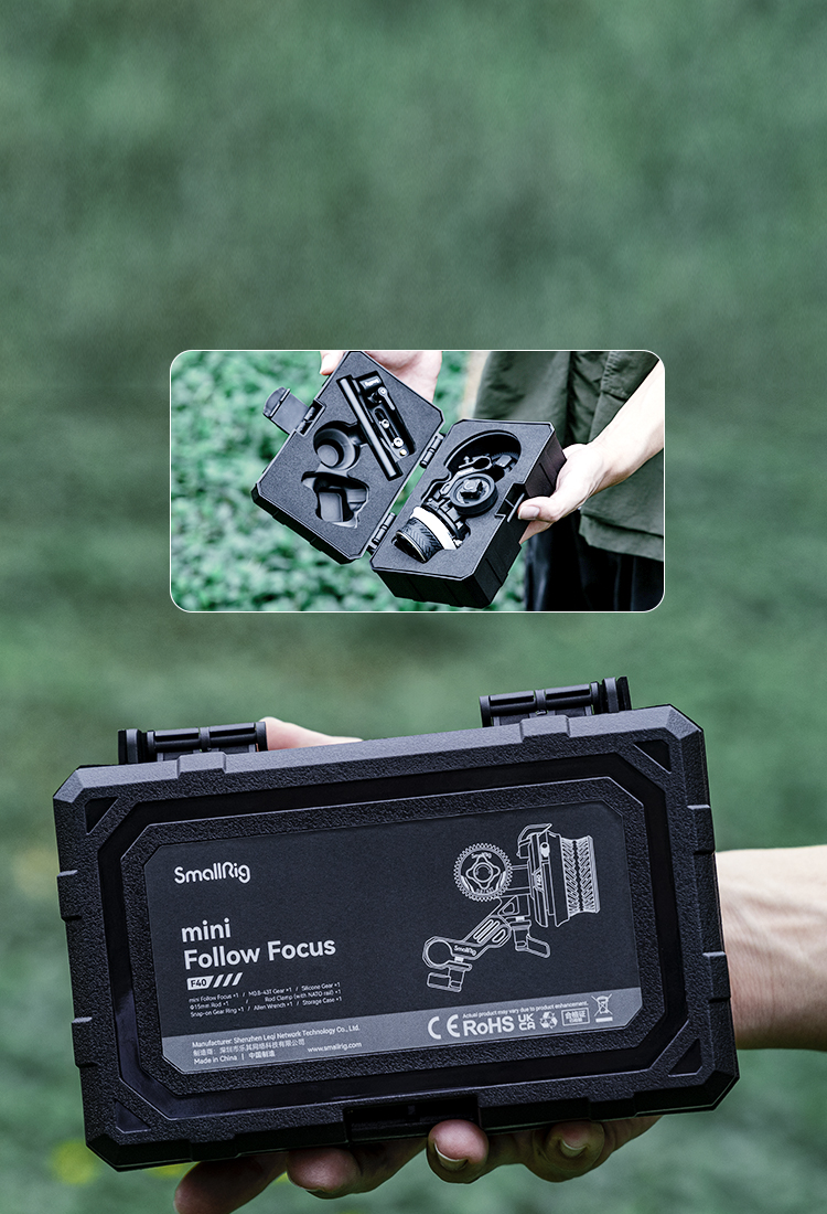 Comes with a Compact Storage Case for Easy Carrying Around