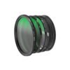 5-in-1 Magnetic Attachable 67mm Lens Filter Kit – VND 2-32, CPL, 1/4 Black Mist Effect