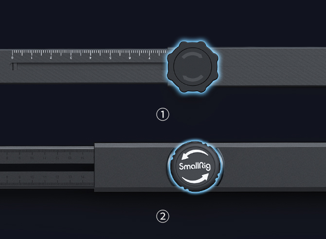 ① QR Mid-Spreader ② QR Ground Spreader
