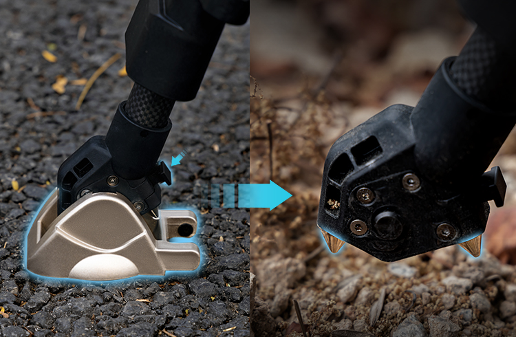 All-Terrain Compatible Steel Spikes