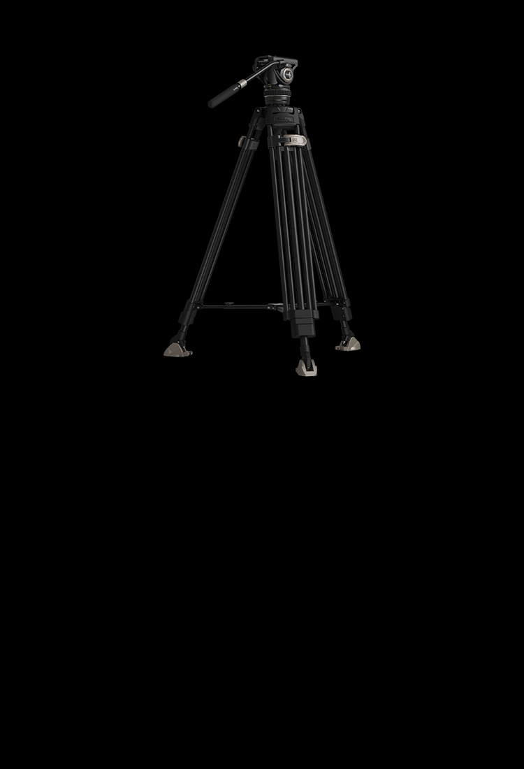 FreeBlazer Heavy-Duty Carbon Fiber Video Tripod Kit (ID: 3989)