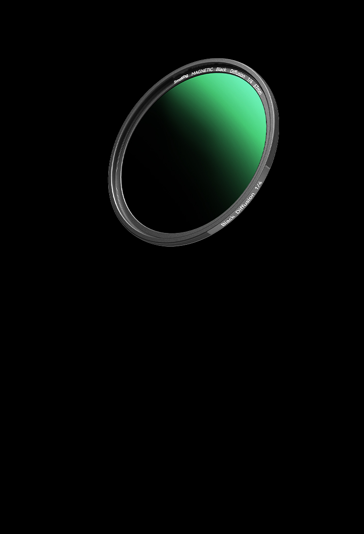 Attachable 1/4 Effect Black Mist Filter (67mm)