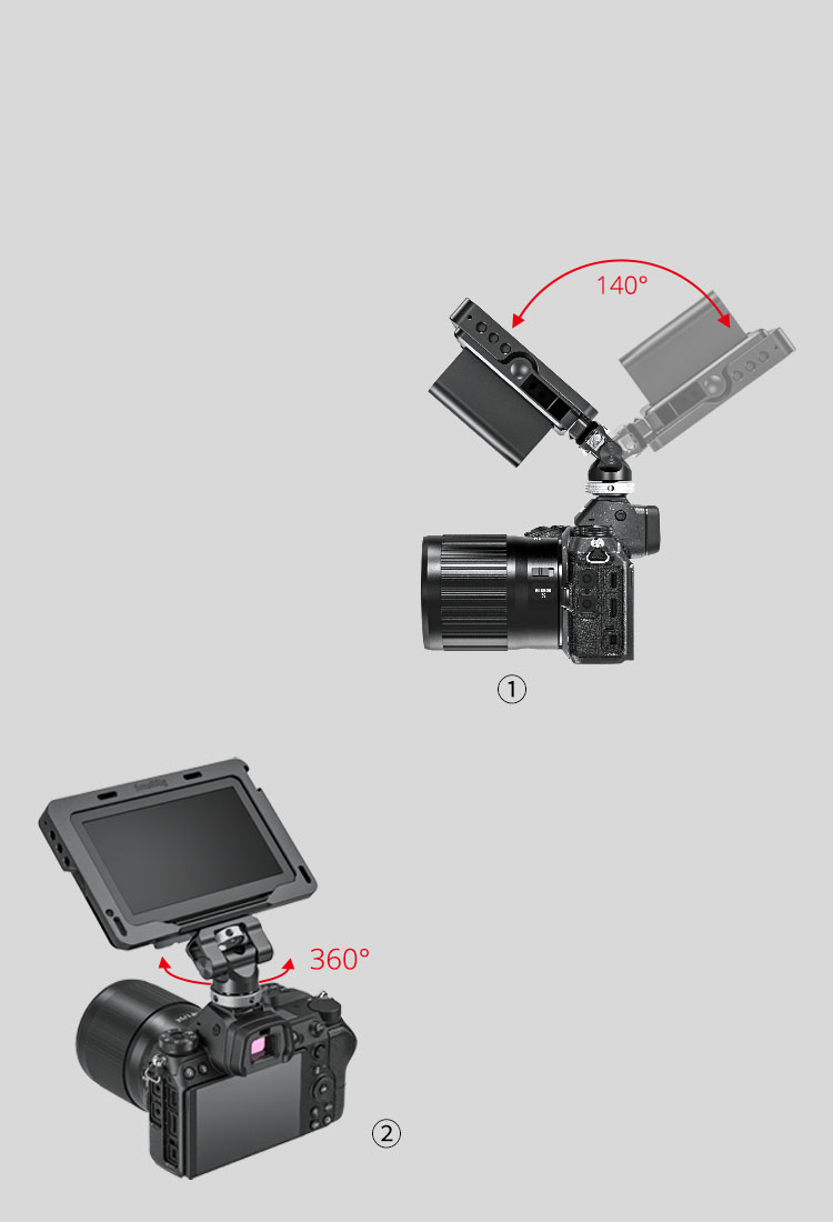 Multiple angles adjustable