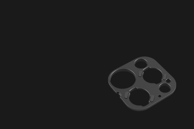 T-Series Lens Back Mount Plate for iPhone 15 Pro /Pro Max Cage