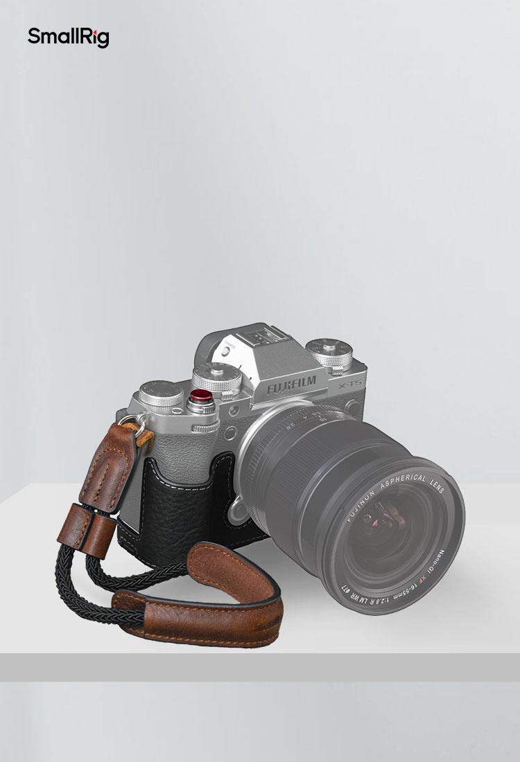 Half Case / Wrist Strap Kit for FUJIFILM X-T5