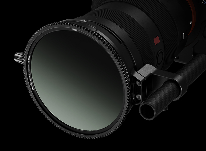 Compatible with 95mm VND Filter System