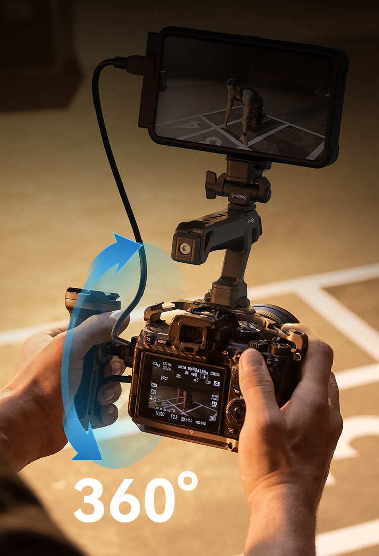 360° Bi-Directional Stepless Rotation for Enhanced Positioning Flexibility