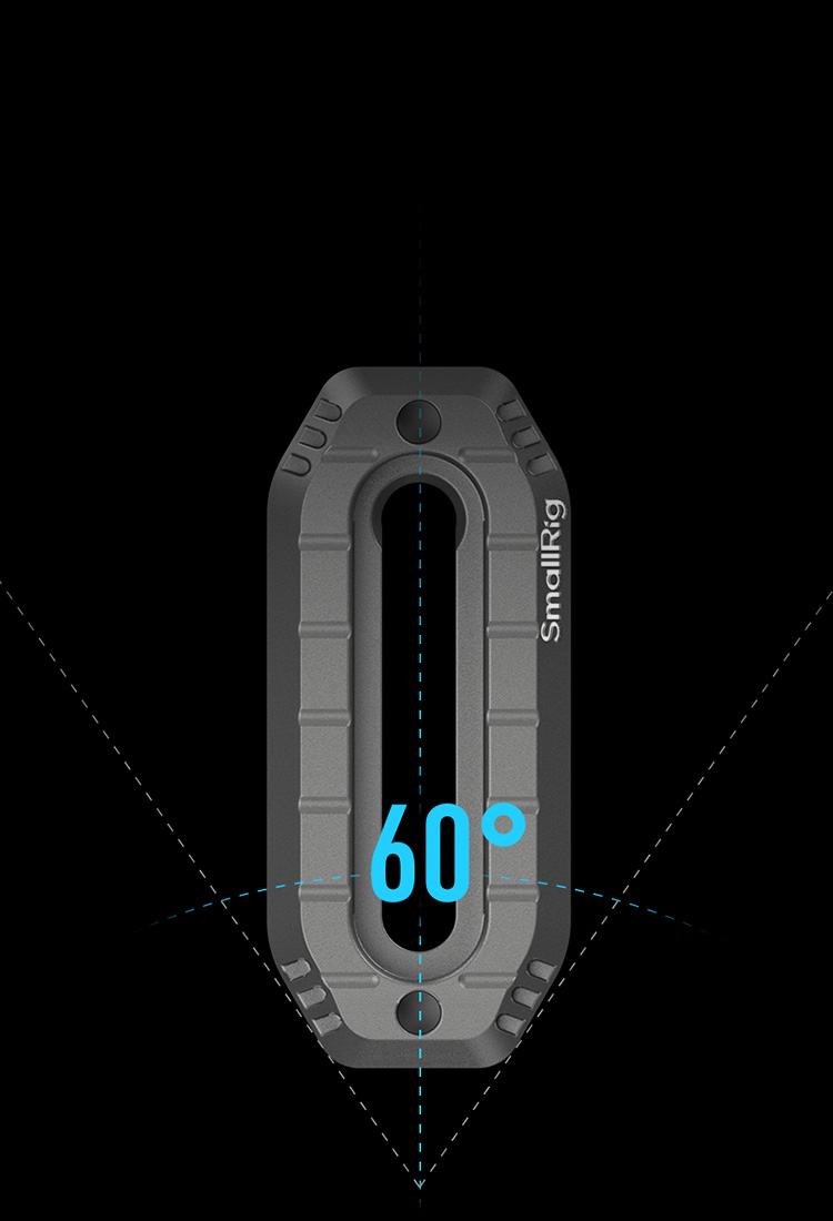Optimal Precision with 60° Slider Slot