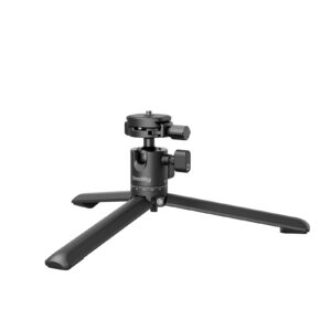 Metal Tabletop Tripod with Arca-Swiss Quick Release Plate and Panoramic Ball Head
