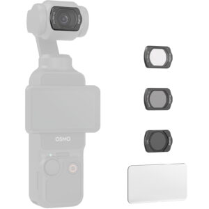 Black / White Diffusion Filter & CPL Filter Set for DJI Osmo Pocket 4 / 3